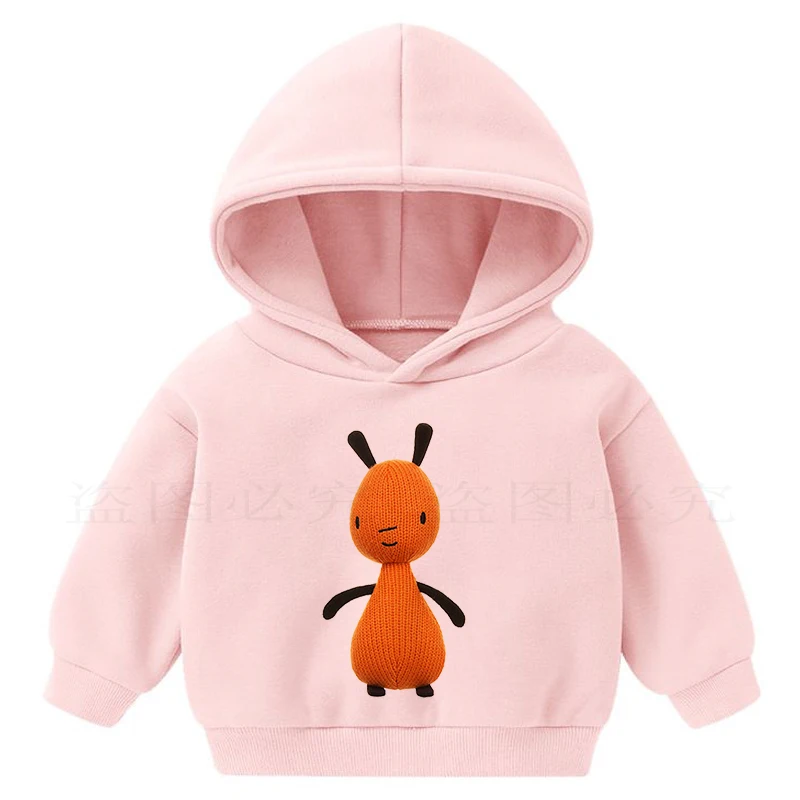 Vogue Bing Rabbits kids clothes cartoon print fashion hoodies girls boys harajuku kawaii children funny pullover | Детская одежда и