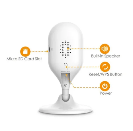 Dahua Imou 1MP 2MP Беспроводная мини-камера h.264 Встроенный микрофон Поддержка SD карты инфракрасного ночного видения Wifi камера IP камера