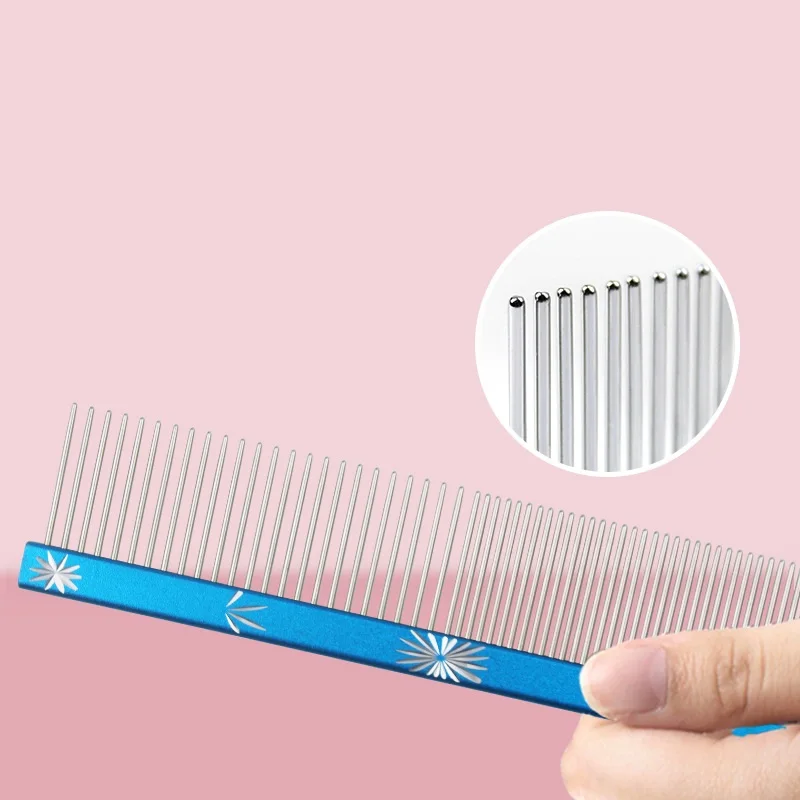 Щетка для груминга кошек и собак 20 см