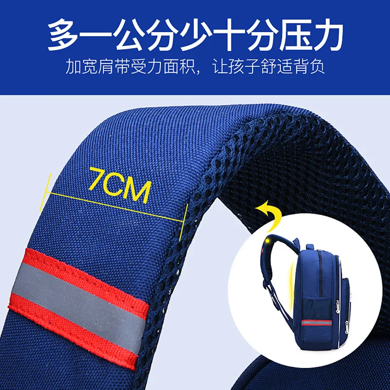 2023 Children Orthopedics School Bags Kids Backpack In Primary Schoolbag For Girls Boys Waterproof Backpacks mochila infantil