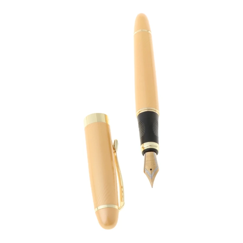 

Перьевые ручки Jinhao X450, ручка со средним пером, с золотой отделкой, качественный шикарный подарок для письма