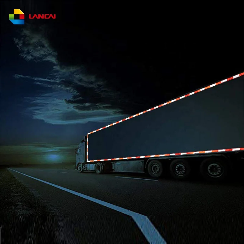 

Highway vehicle car truck honeycomb adhesive warning tape reflective tape sticker