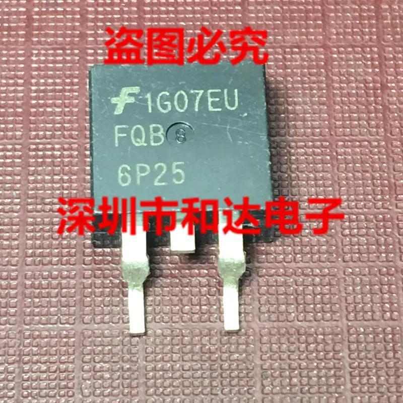 

FQB6P25 TO-263 -6A -250 В