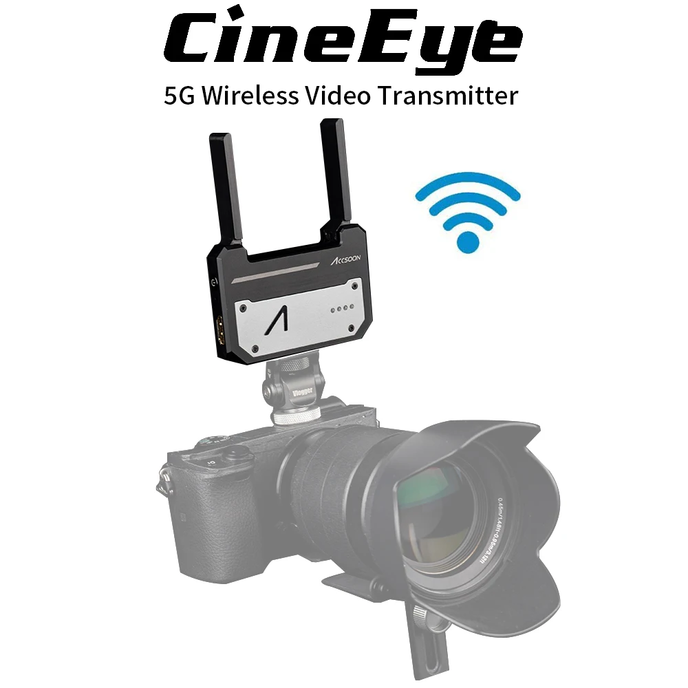 Беспроводной передатчик Accsoon CineEye 5G 1080p WiFi HDMI видео на 4 устройства расстоянии 100 м