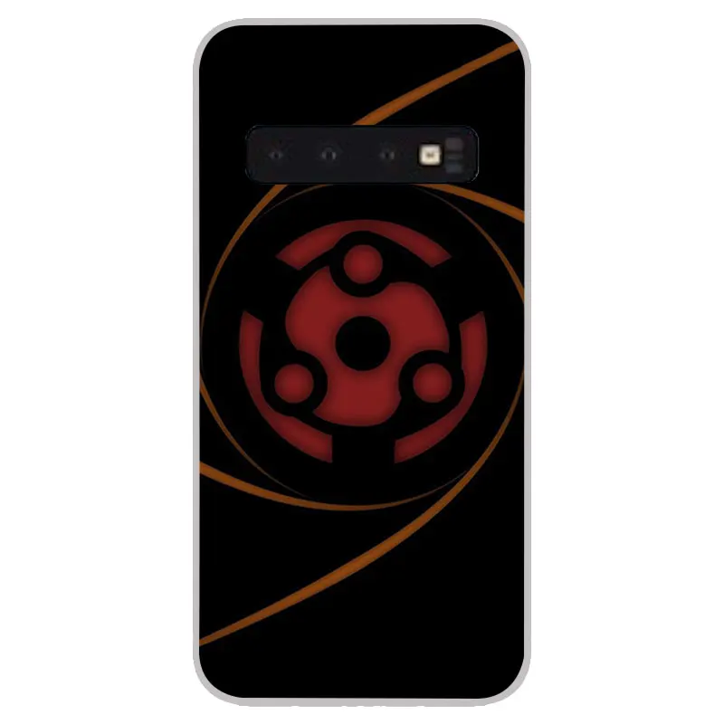 naruto the sharingan Matte Silicone Cases For Samsung Galaxy S8 S9 S10 Plus S10e S6 S7 Edge lite Soft TPU phone back cover |