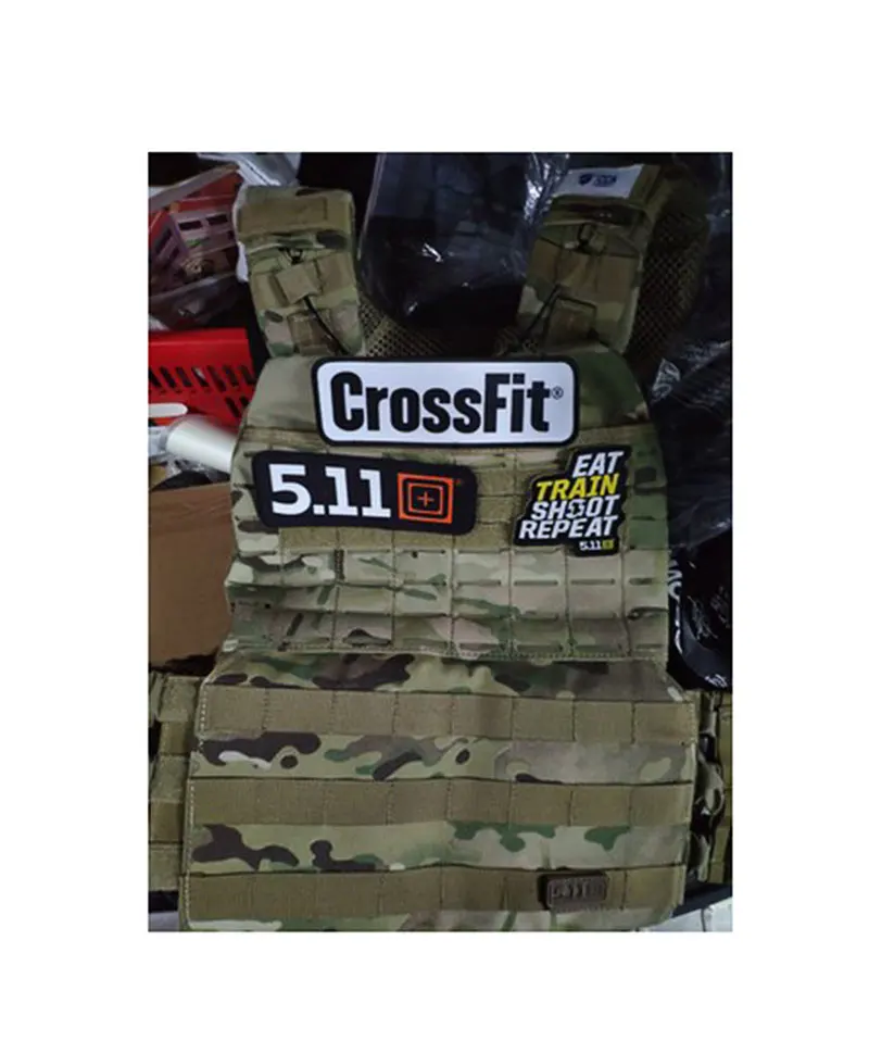 3 шт./компл. ПВХ ткань нашивки CrossFit 511 Тактическая Военная нарукавная нашивка для