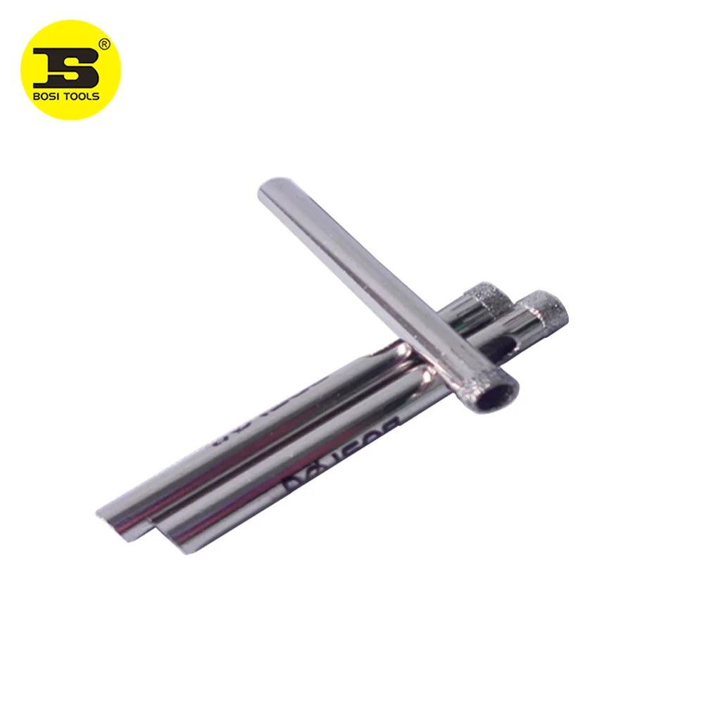 Бесплатная доставка BOSI 3 шт 6 мм стеклокерамика кольцевая сверло|saw drill|ceramic silk flat