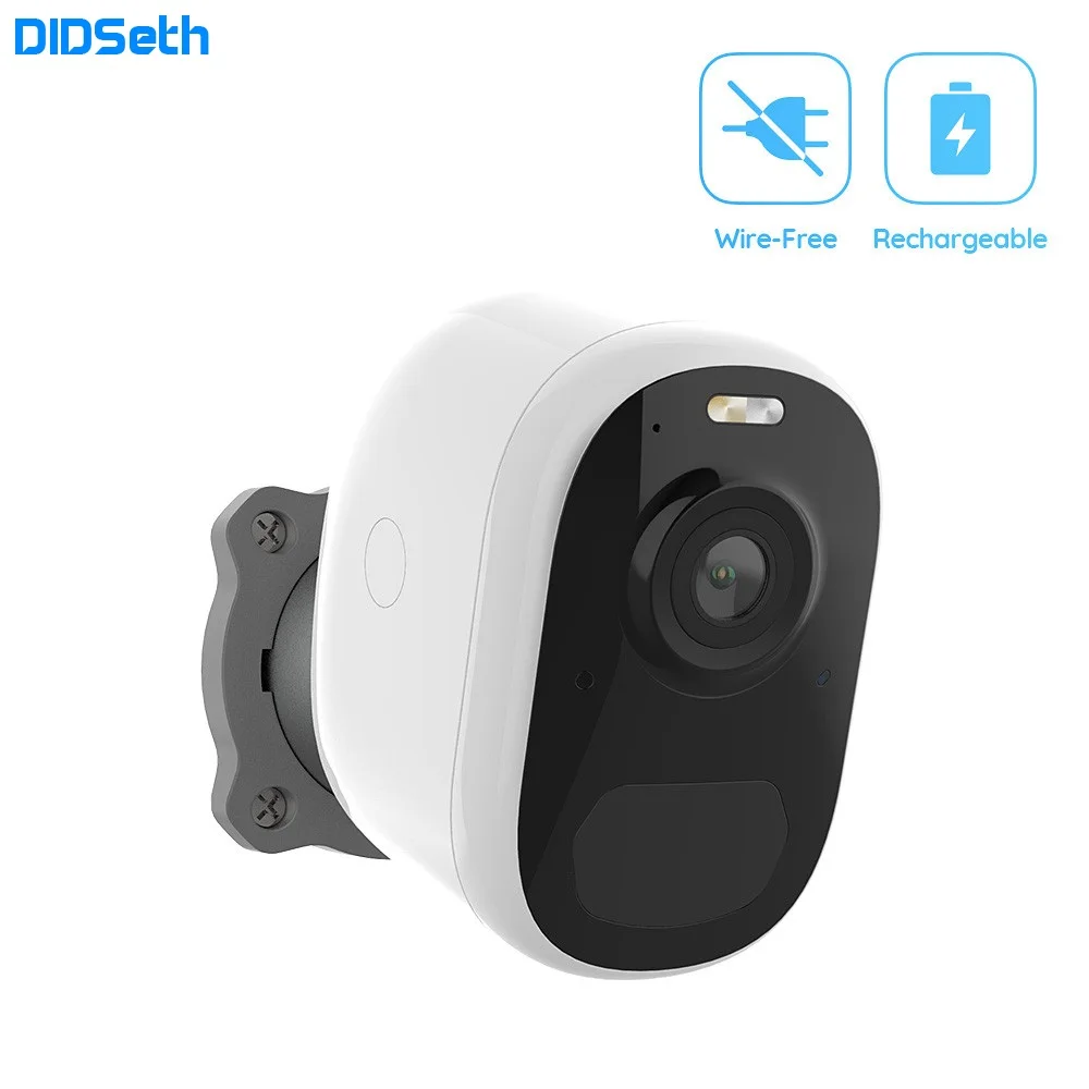 DIDSeth беспроводная домашняя безопасность Wifi ip-камера 1080P батарея питания ed