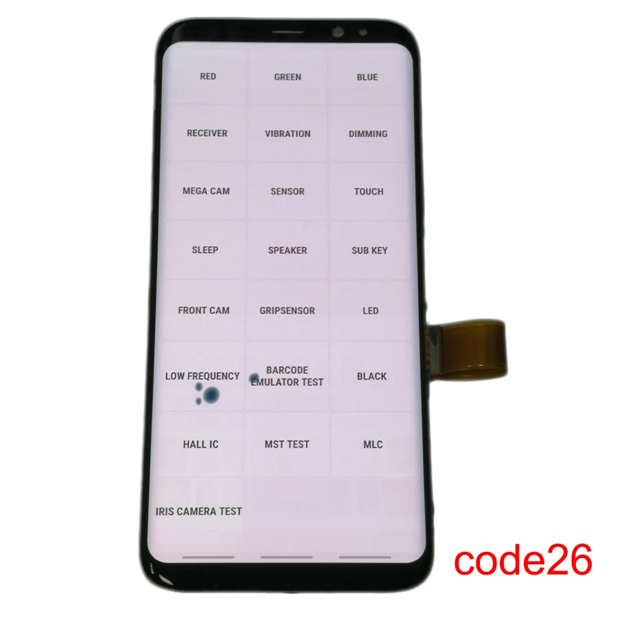 JPFix Super AMOLED Display For Samsung Galaxy S8 Plus G955FD LCD Touch Screen Assembly With Dot And Shadow