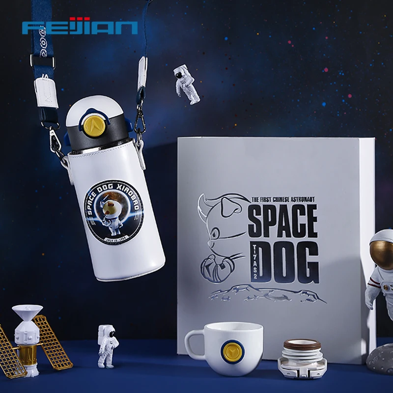 Детская бутылка-термос FEIJIAN термос из нержавеющей стали с двойными стенками