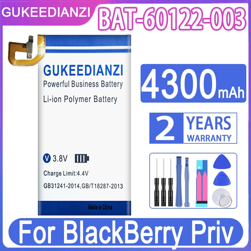 Аккумулятор 3000/5200 мАч TLP035B1 BAT-58107-003 для BlackBerry Z30 Q20 Keytwo KEY1/2 KEYone Priv Q10 LTE BAT-63108-003