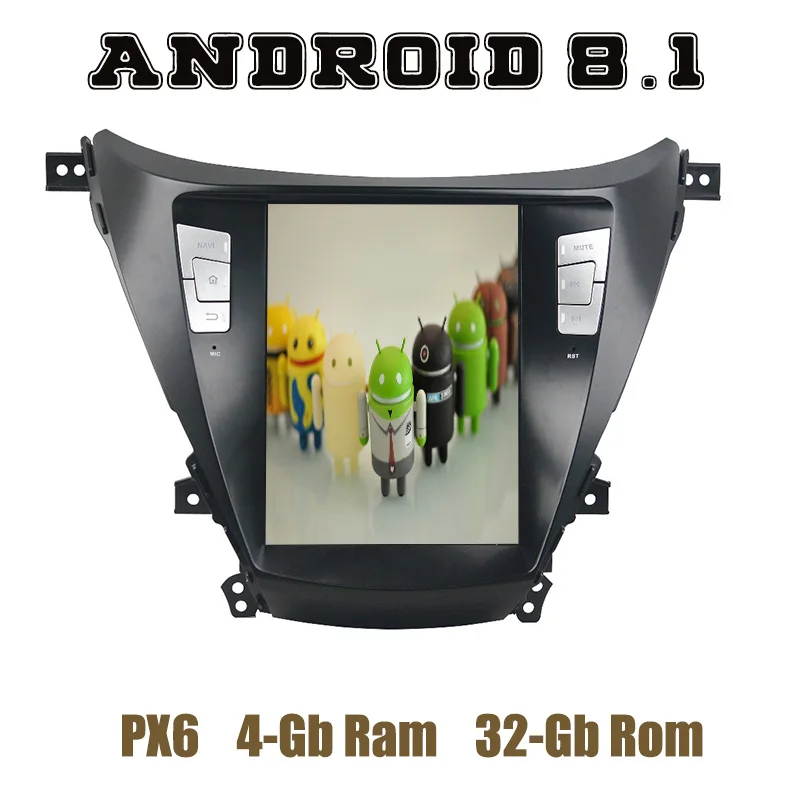9 7 &quotips экран PX6 Tesla Стиль android 8 1 автомобильный проигрыватель с радио и GPS для hyunadi