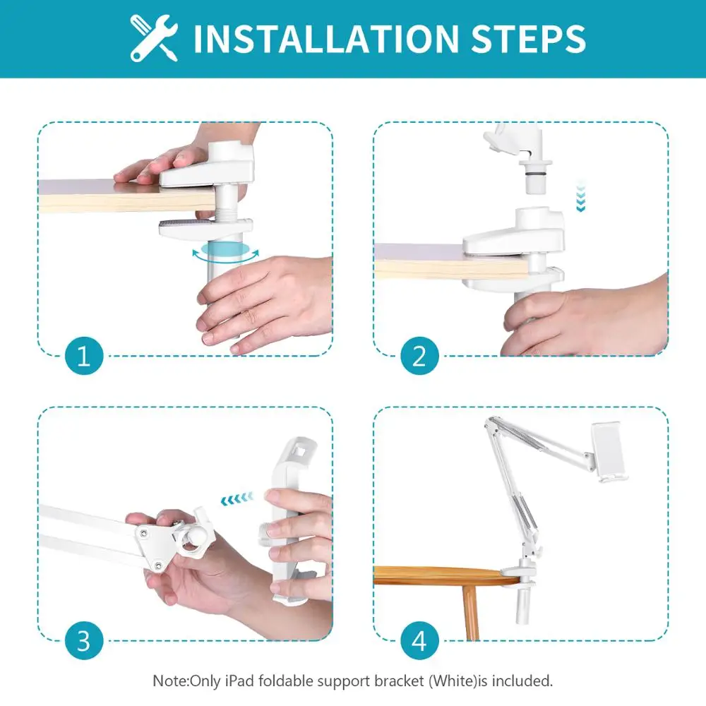 Neewer держатель для планшета подставка смартфона и накладные регулируемые руки iPad