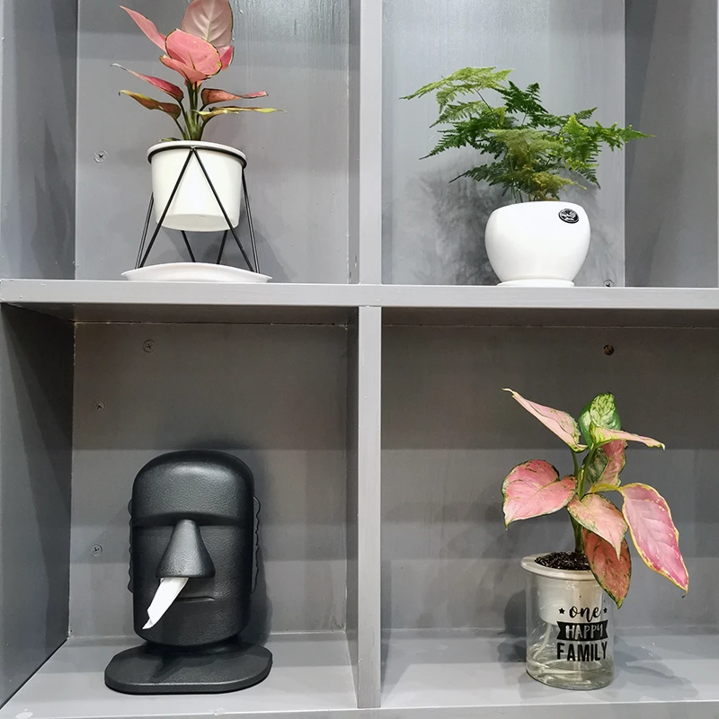 Новый креативный Американский портрет тканевая коробка Камень Офисный поднос