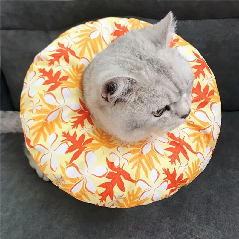Pet E Collar Recovery Cone Регулируемая хлопковая смесь ошейник для восстановления шеи