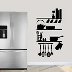 Кухня полки для принадлежностей Наклейка на стену Абстрактная живопись Съемный Wall Art Украшение дома виниловые наклейки на стену современные настенные S448