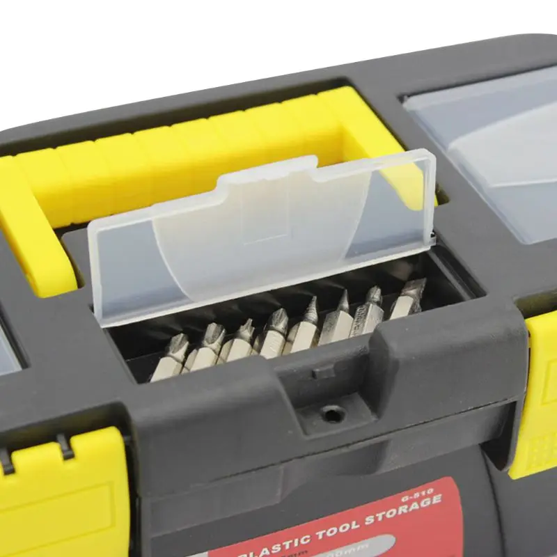 

Portable Hardware Storage Box Repair Tool Box Case Multi-Function Home Toolbox