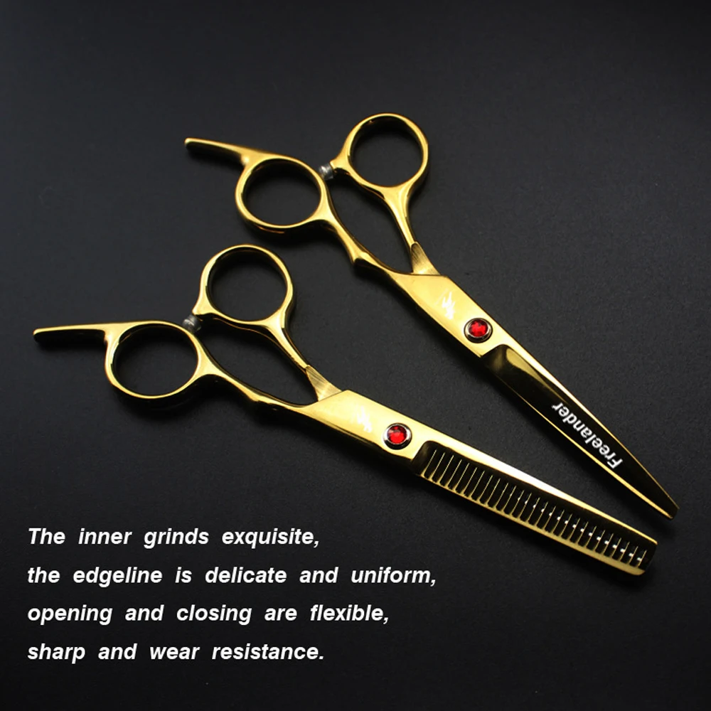 

Hairdressing Scissors Flat Scissors Scissors 6.0 Inch Stainless Steel Colored Hair Scissors Styling Tools Waterproof Released