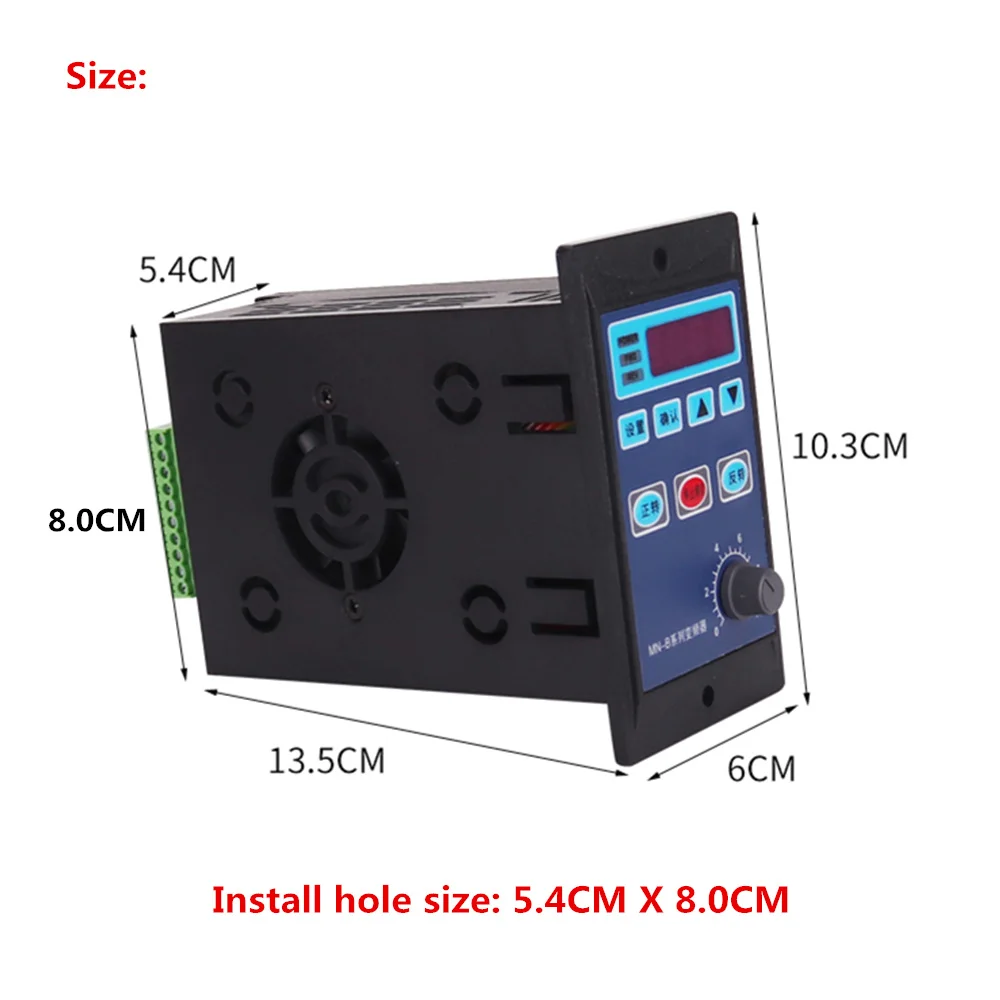 Небольшой простой инвертор трехфазный двигатель скоростной преобразователь