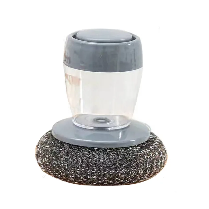 Кухонный дозатор мыла щетка для рук простой в использовании скребок инструмент