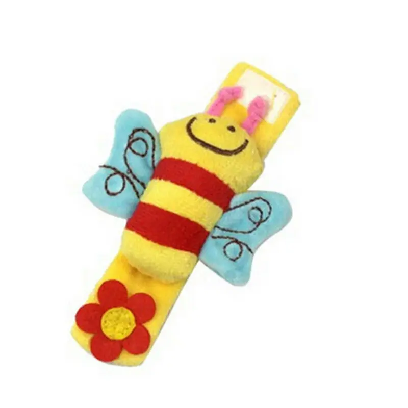 Обучающая коляска с милыми животными милый мягкий погремушек для поиска рук