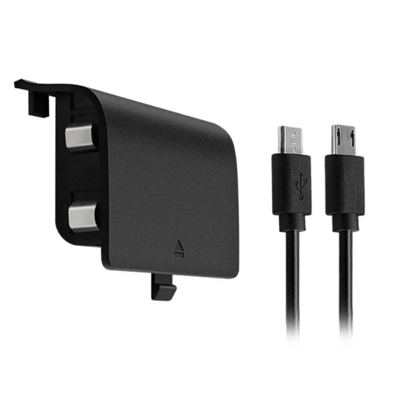 2 шт 2400 mAh аккумулятор+ зарядный кабель для Xbox One игровой беспроводной контроллер перезаряжаемая Замена батарей оптом