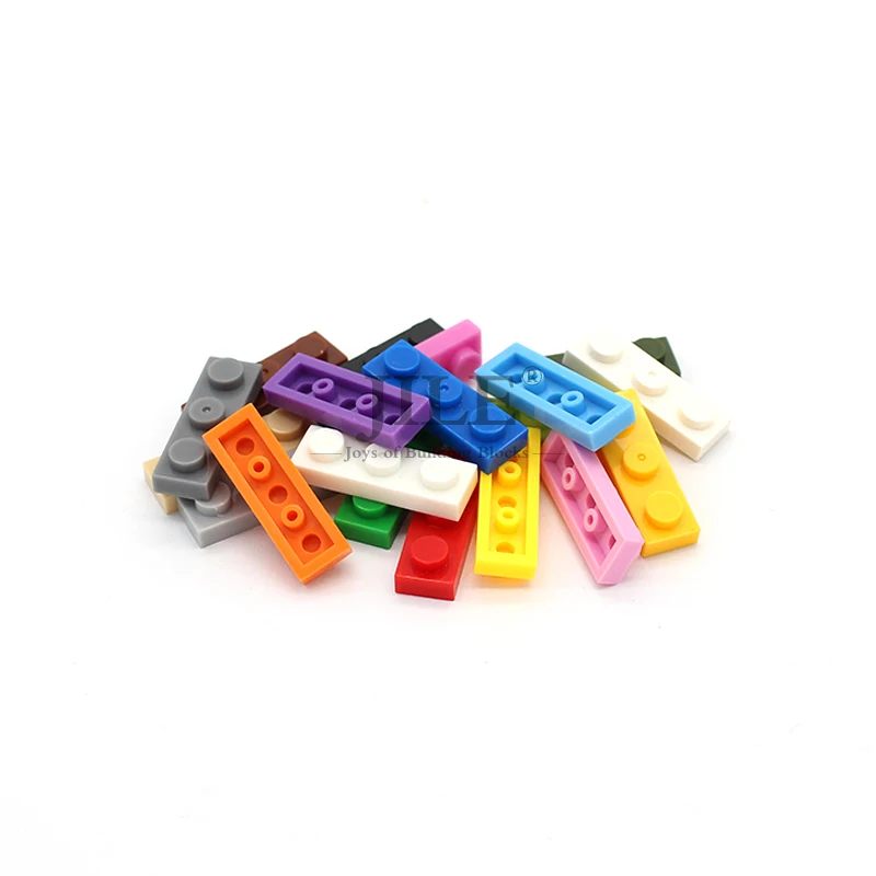Просвечивающая плита Moc 1x3 3623 короткая деталь креативные базовые блоки сделай сам