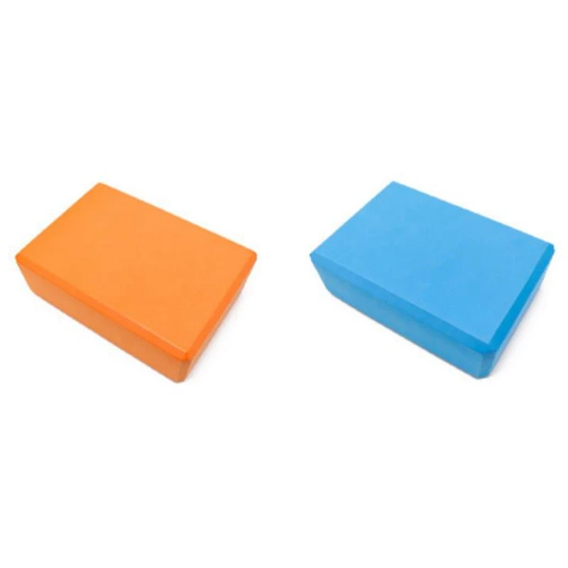 

2 Pack Yoga Blocks High Density Brick Soft Non-Slip Exercise Bricks Stability and Balance for Exercise, Yoga, Pilates