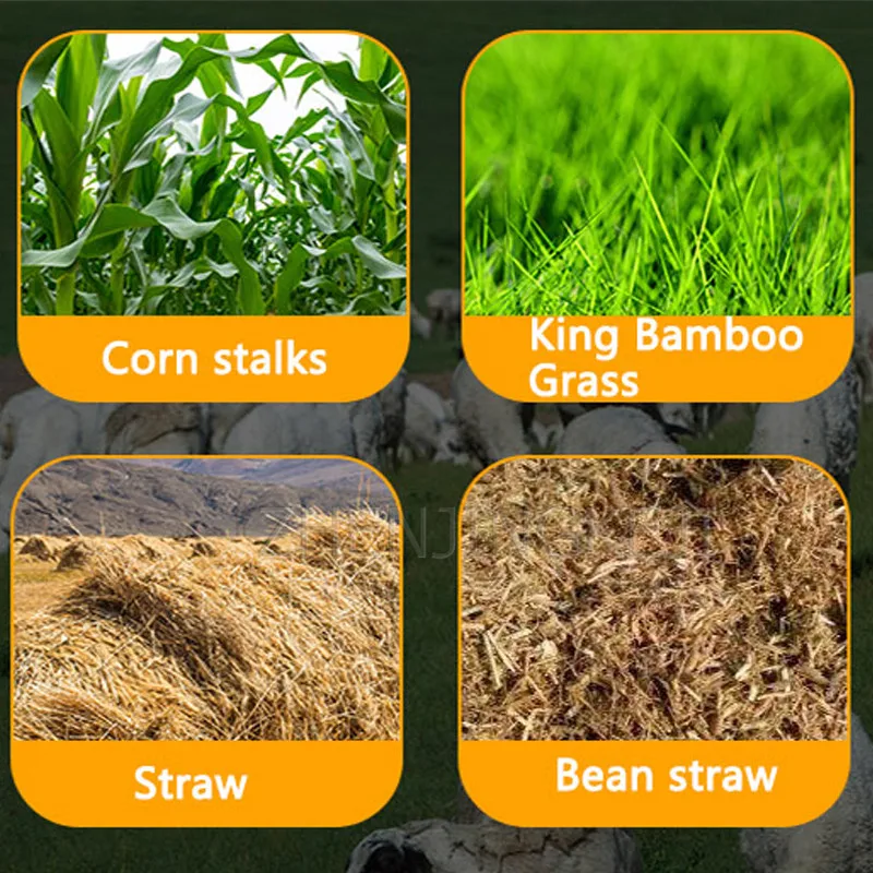 Маленькие инструменты для резки травы 220 В влажной и сухой фермы домашнего