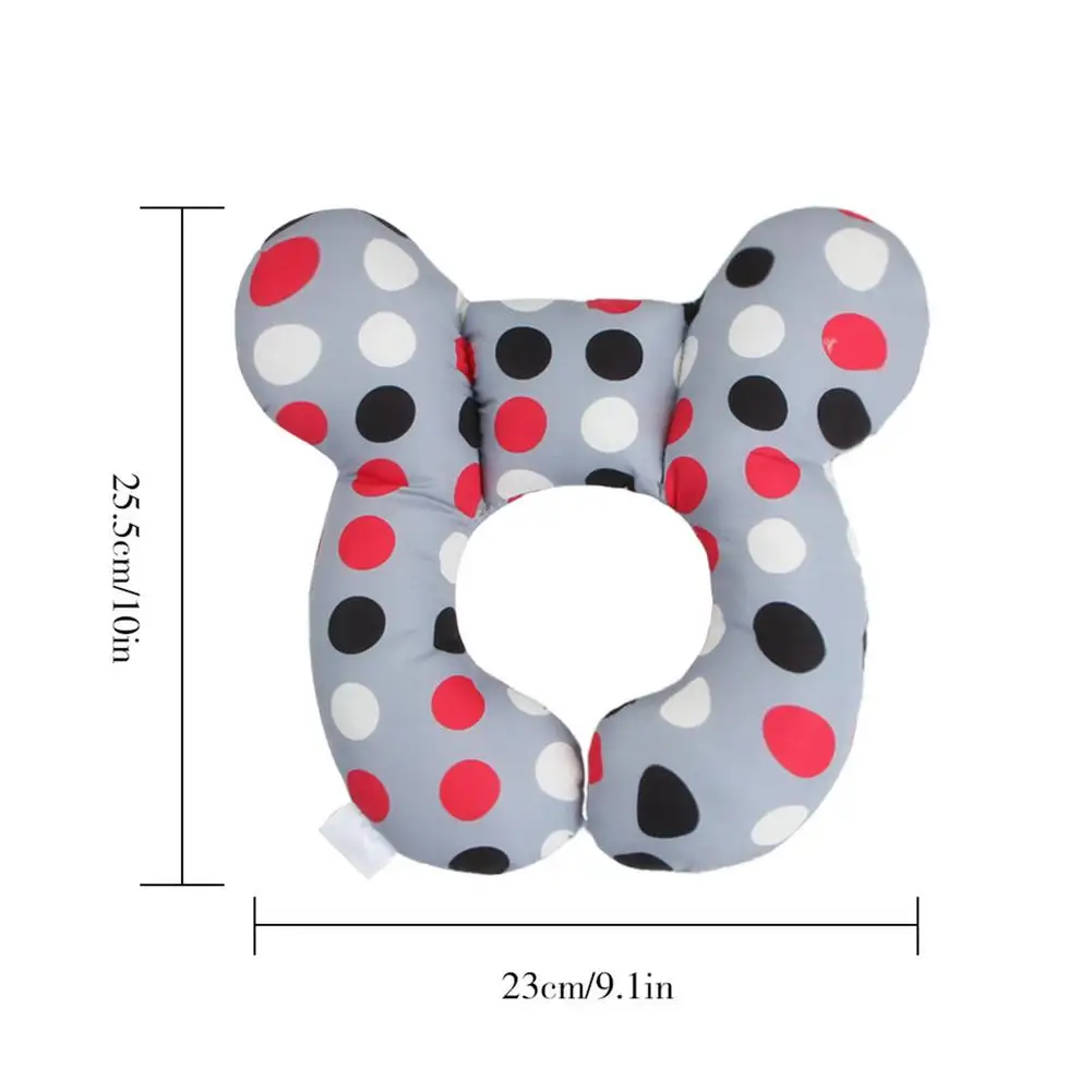 

Baby U-shaped Pillow Skin-friendly Car Seat Neck Protector Baby Cradle U-shaped Baby Stroller Protector Children Travel Pillow