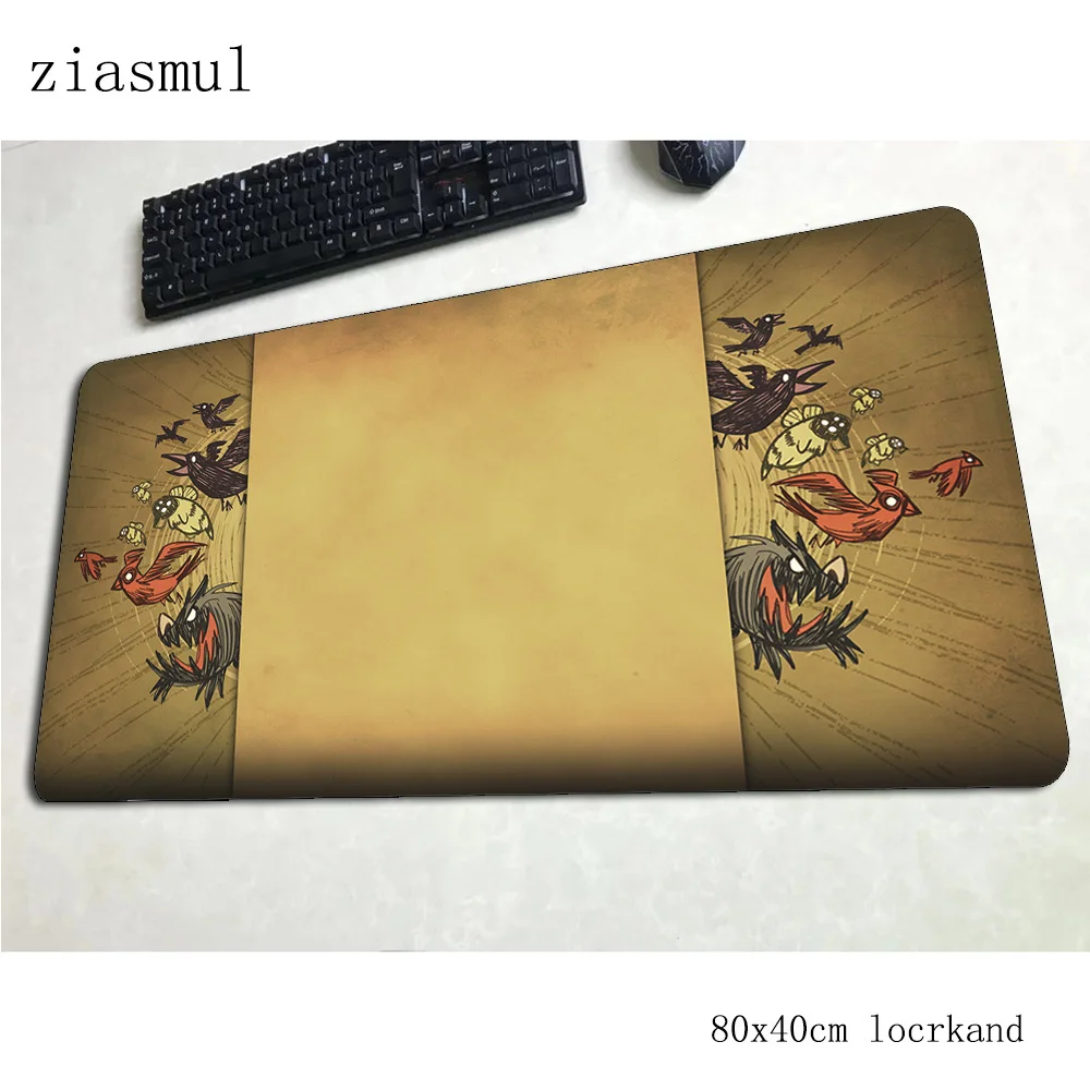 Dont starve mats 800x400x3 мм xl игровой коврик для мыши большая клавиатура Коврик для мыши лучшие аксессуары для геймеров коврик для мыши