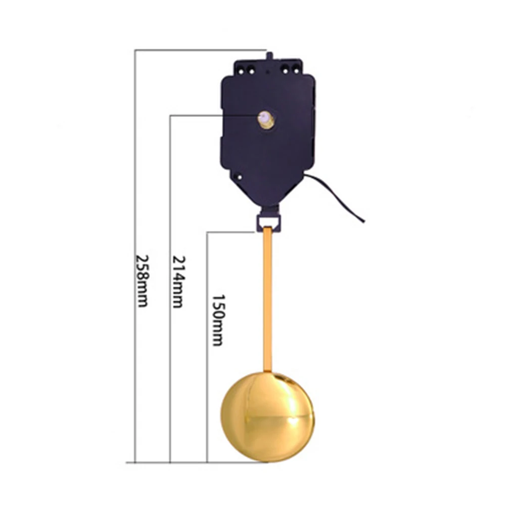 

11pcs DIY Quartz Pendulum Clock Movement Metal Pendulum Pendulum Clock Hand Set Wall Clocks Craft Replacement Of Broken Clocks