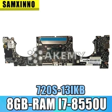 NM-B491 Laptop motherboard For Lenovo Ideapad 720S-13IKB original motherboard 8GB-RAM I7-8550U