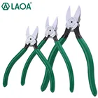 Пластиковые кусачки LAOA CR-V, кусачки для электрических проводов, резаки для кабеля, 4,5567 дюймов, диагональные кусачки, обрезка электронных компонентов