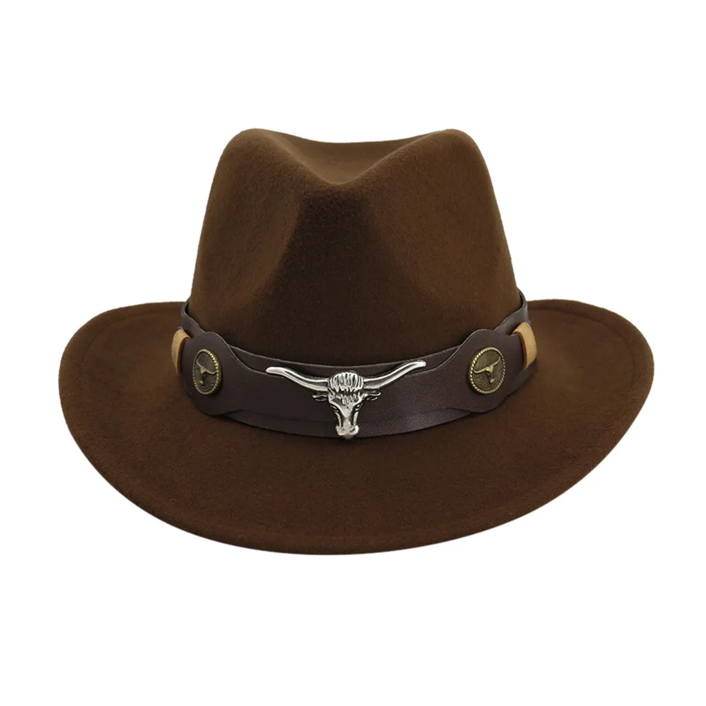 

New Winter Cowboy Hat Men & Women's Woven Western Cowboy Hats Classic Cattleman Outdoor Mens Hats