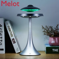high end luxury magnetic suspension ufo audio colorful light wireless bluetooth ufo speaker fashion creative table lamp