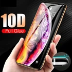 Защитное стекло 10d для телефона aifon i, aphone 11 pro, xs max, xr, x, 6, 6s, 7, 8 plus, закаленное стекло для защиты экрана, aiphone
