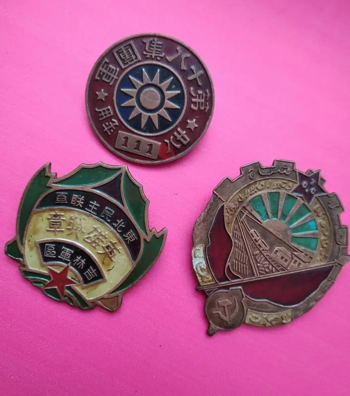 Медаль в винтажном китайском стиле времен освободительной войны медаль солдата