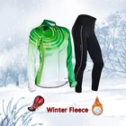 Профессиональная велосипедная одежда, женский зимний комплект, теплый флисовый дорожный велосипед, Джерси, одежда для горного велосипеда, женский костюм, спортивный костюм, платье, одежда
