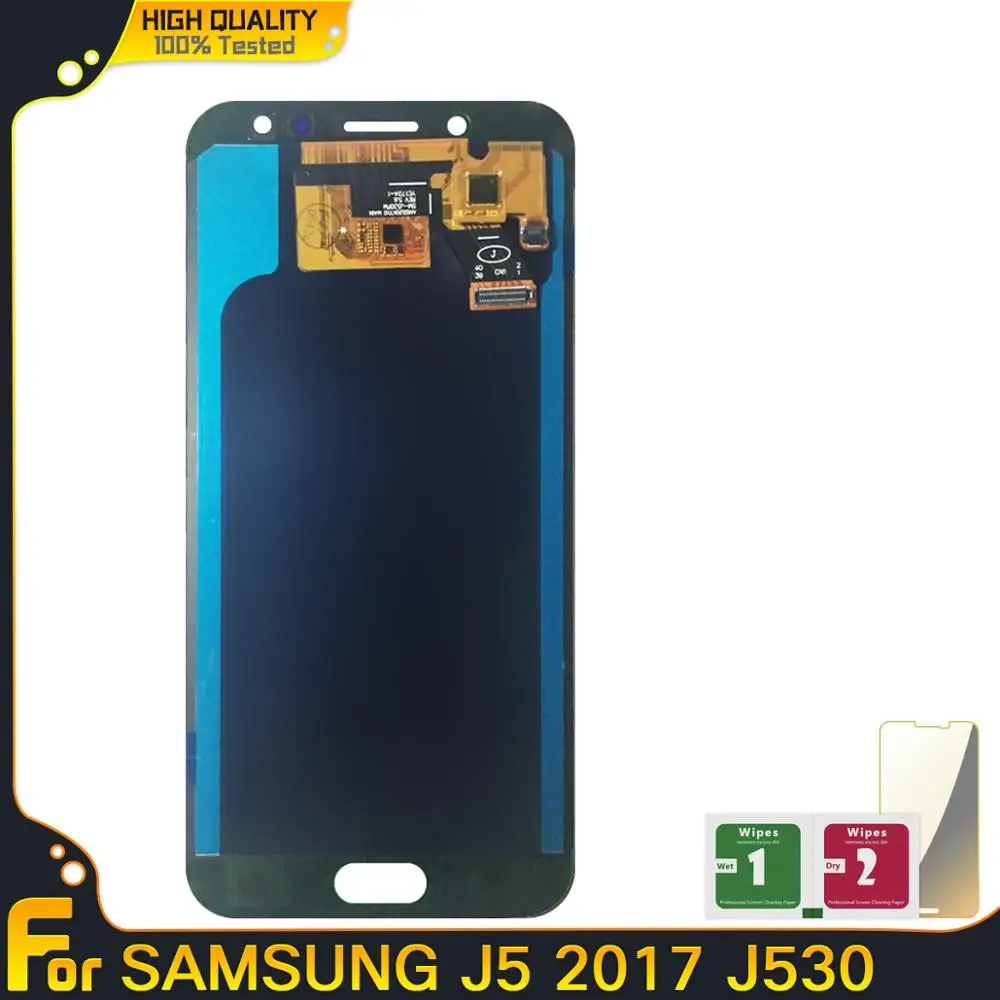 Новые запасные части для ЖК экранов Samsung Galaxy J5 2017 J530 J530F дисплей с сенсорным