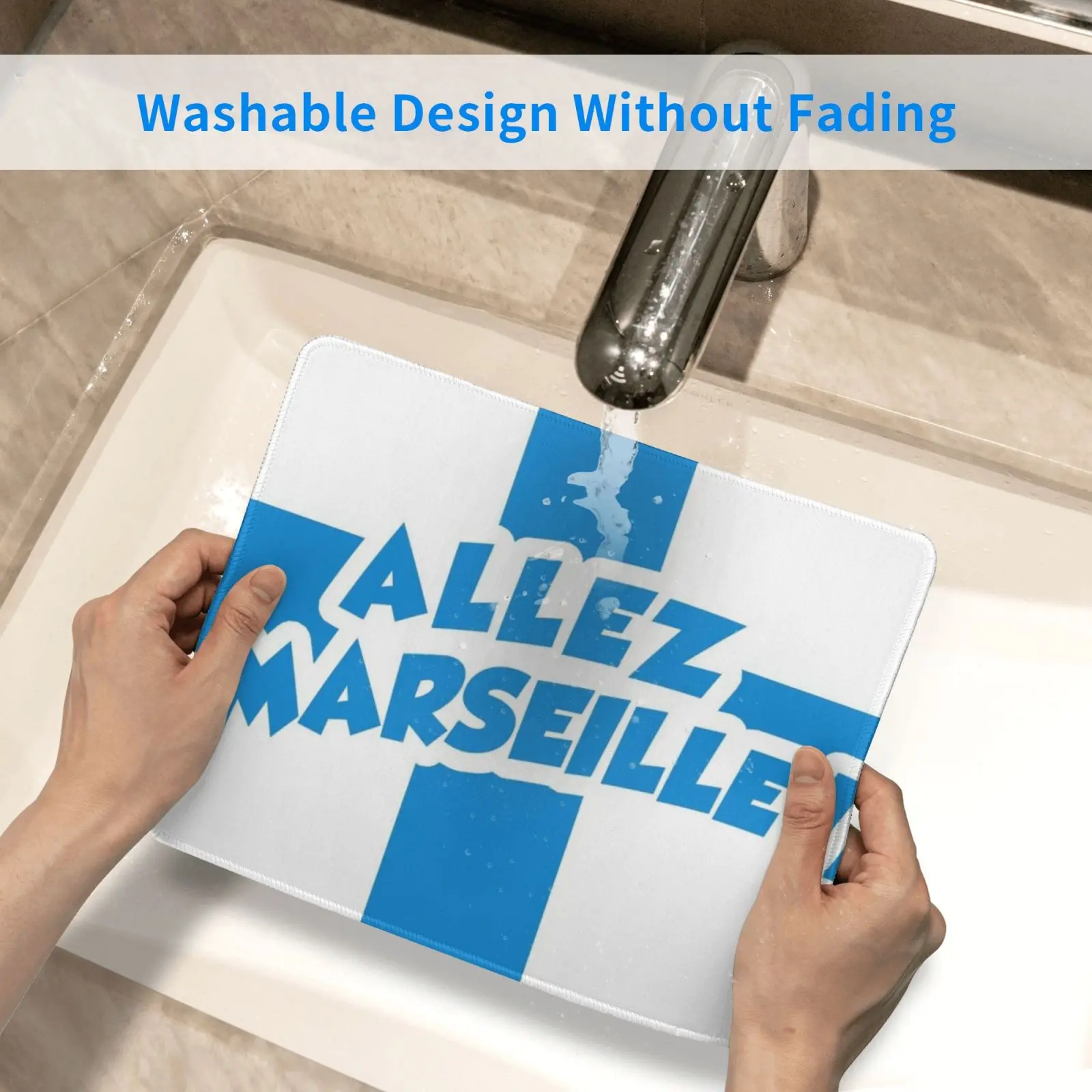 

Allez Marseille! Mouse Pad Om Olympique De Marseille Marseille Marseillais Soccer City Soccer
