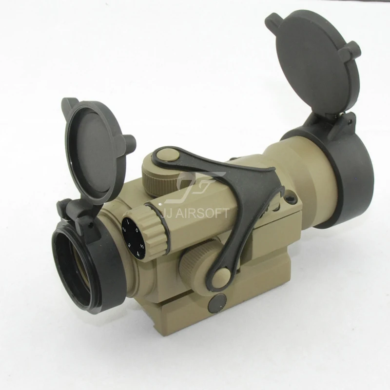 Tan JJ страйкбол M2 Red Dot(черный/коричневый - Цвет: Tan