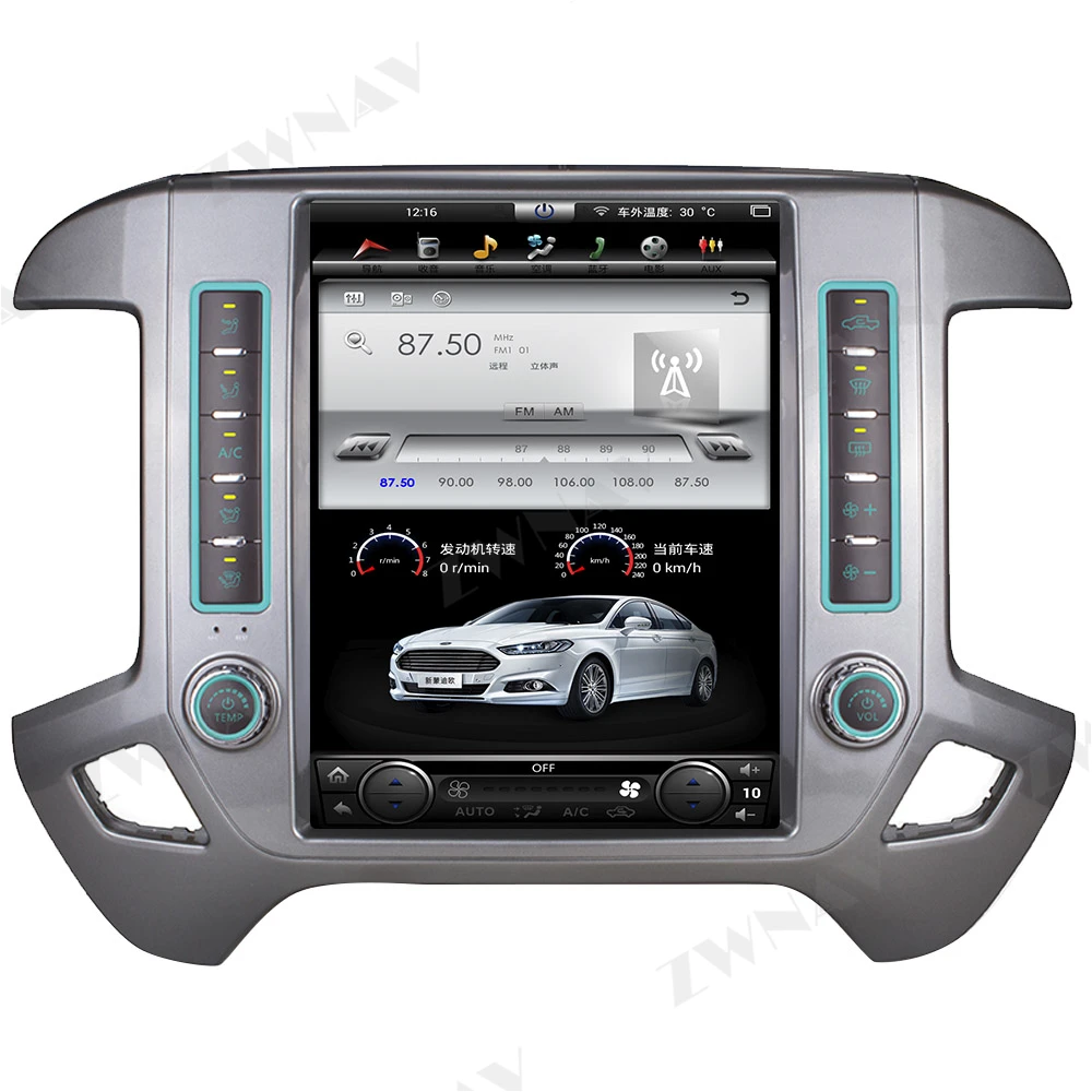 Автомобильный мультимедийный плеер Android 9 0 для GMC SIERRA Chevrolet Silverado 1500 1500HD 2500 2500HD 3500 GPS