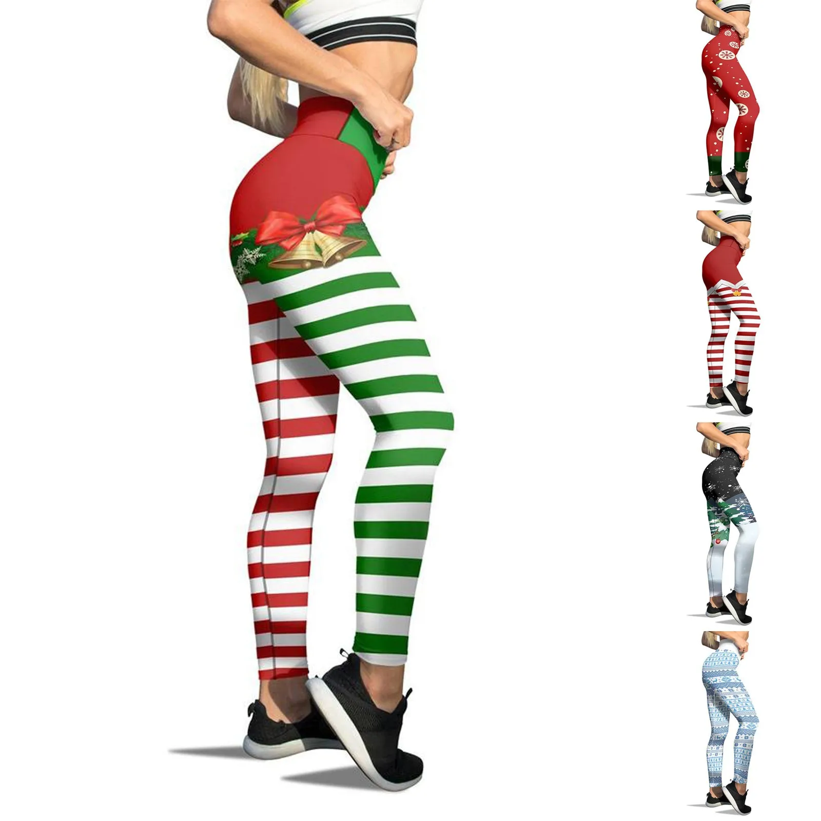 

Chrismas Yoga Leggings Women Yoga Pants Push Up High Waist Seamless Fitness Running Sport Jogging Sports Pants Girls Leggins