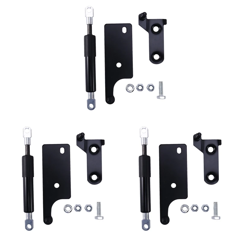 

3X for Toyota Hilux GUN125 Revo 2015 2016 2017 Pickup Accessories Stainless Rear Tailgate Slow Down Gas