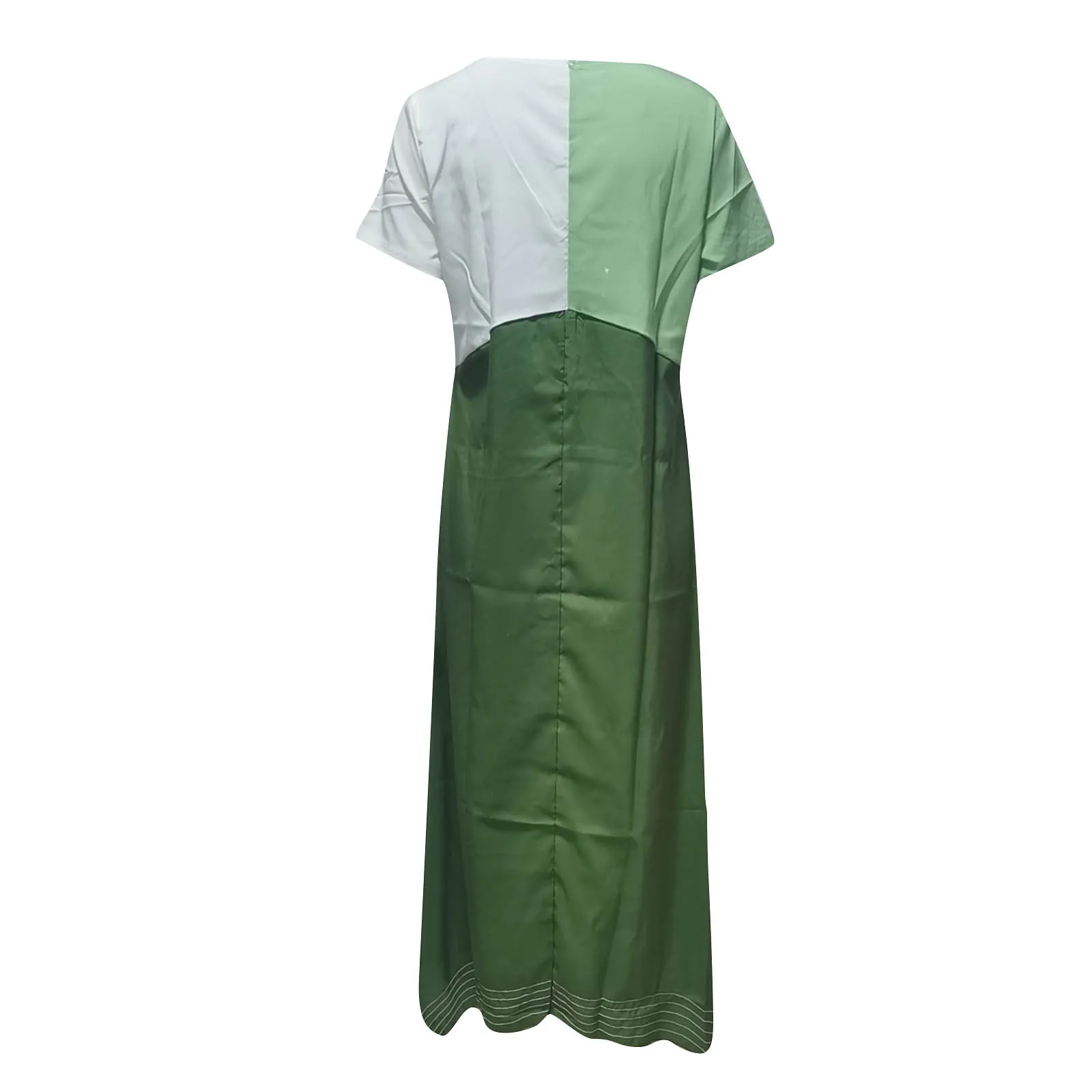 

Summer Fashion Women's V Neck Loose Dress Cool Matching Print Casual Beach Holiday Dress Sexy Elegant A-Line Dress Ropa Mujer