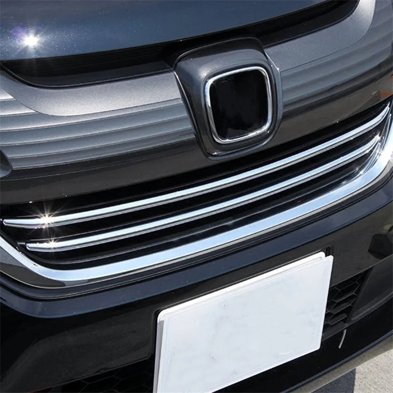 

WELKINRY for Honda Freed 2017 2018 2019 2020 ABS chrome front head car grille air intake vent airscoop trim