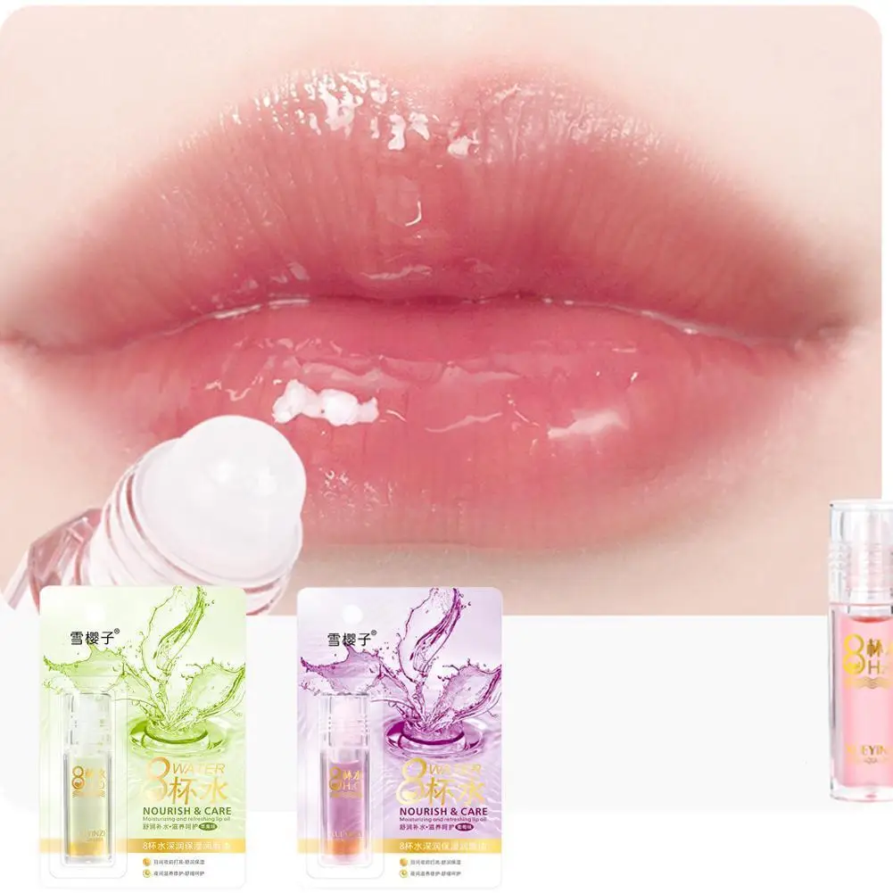 

1pcs Moisturizing Roll-on Lip Oil Colorless Lip Oil Reduce Moisturizing Hydrating Lip Lipstick Lines Balm Fine Lip Cosmetic J5l1