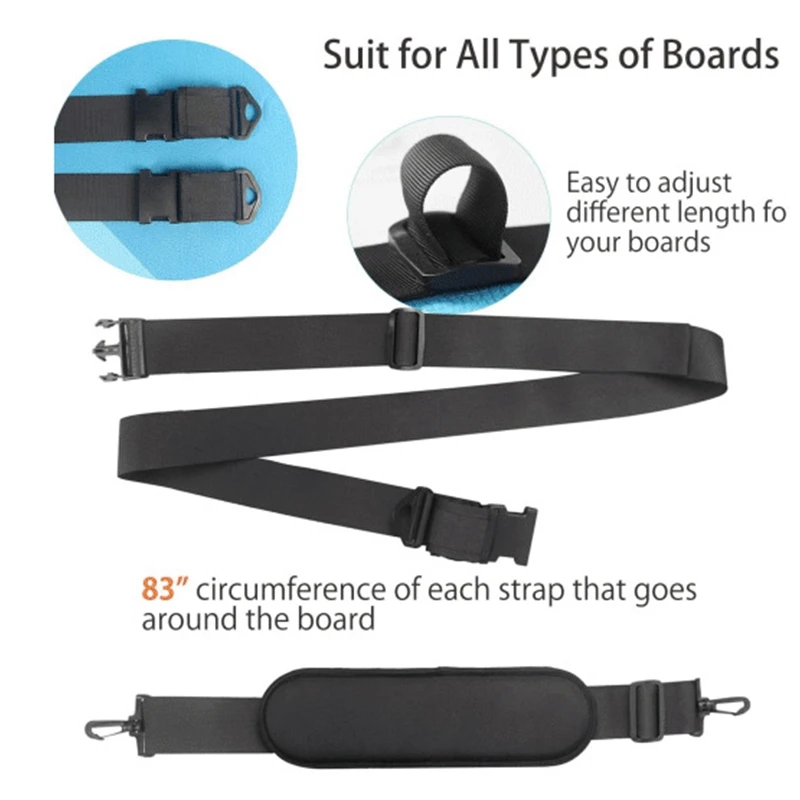 Ремень для серфинга переноски отличный крепкий Каяк ремень ремни каякинга