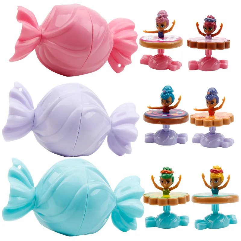 1 шт. Необычные конфетные танцевальные спиннинговые куклы случайного цвета для